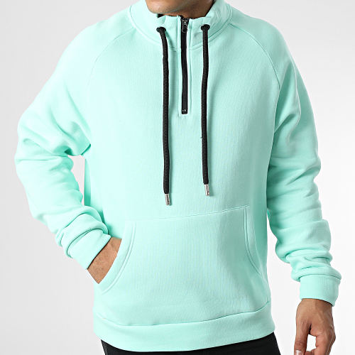 Sweat Col Zippé KL-2101 Menthe