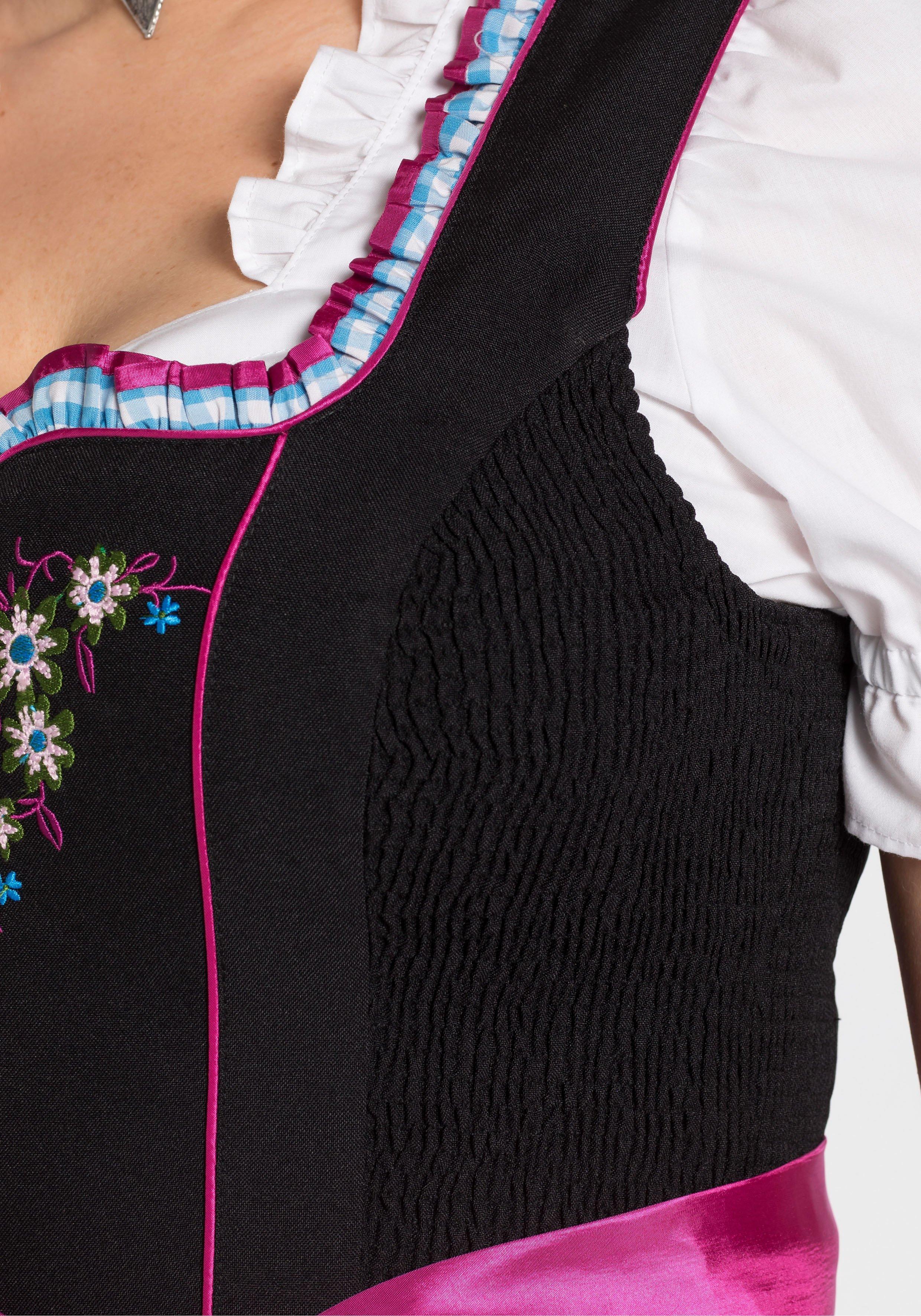 Dirndl mit Schürze und Bluse 3tlg.