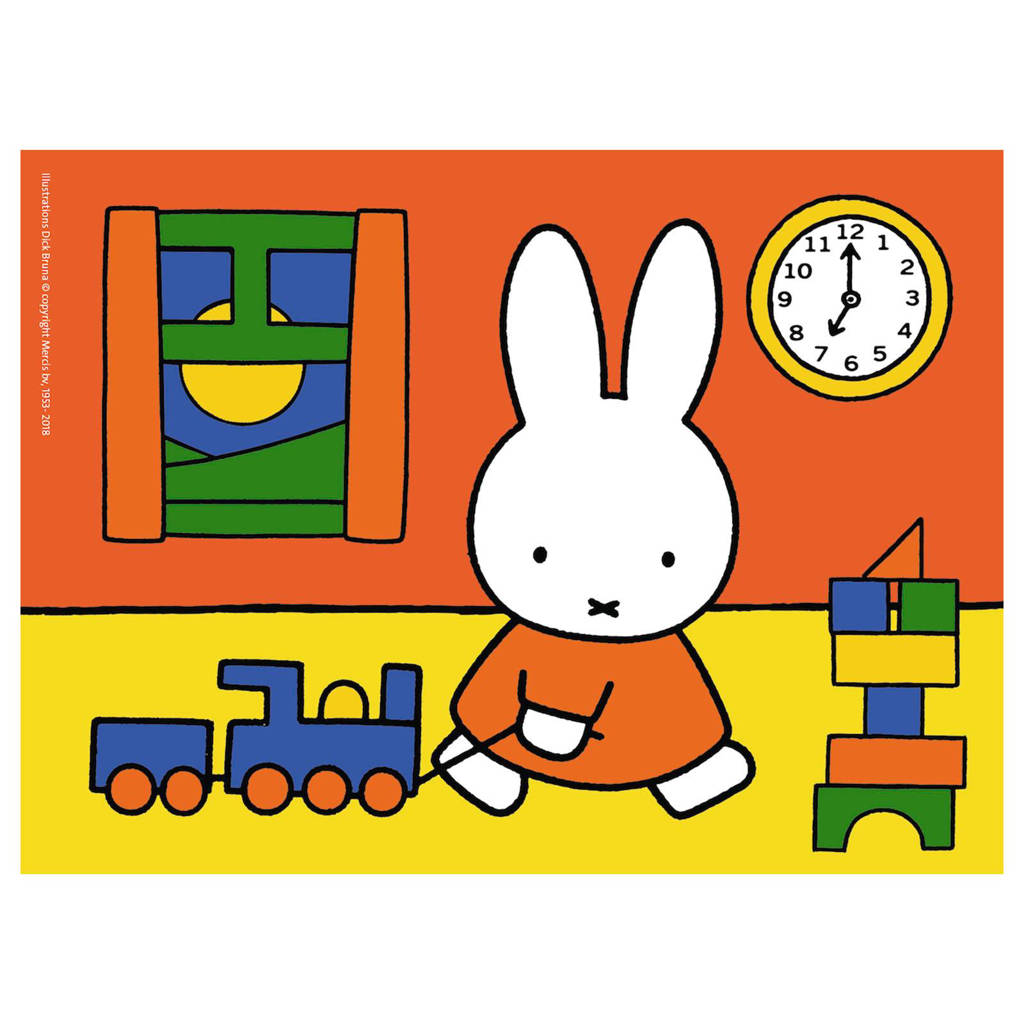 Leuke puzzelsnijntje 4in1box puzzel - 12+16+20+24 stukjes - kinderpuzzel