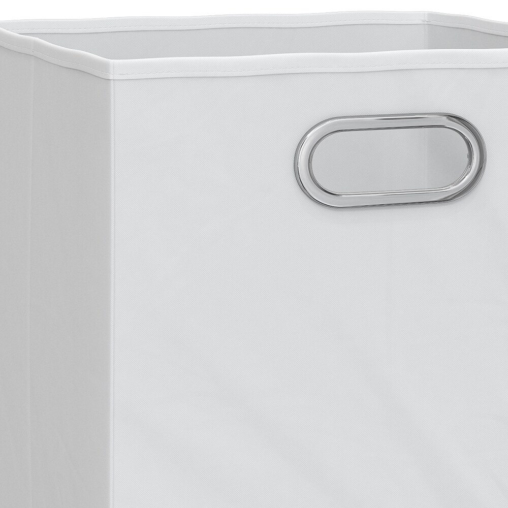 VICCO 2er Set Faltbox30x30 cm weiß Faltkiste Aufbewahrungsbox Regalbox Box