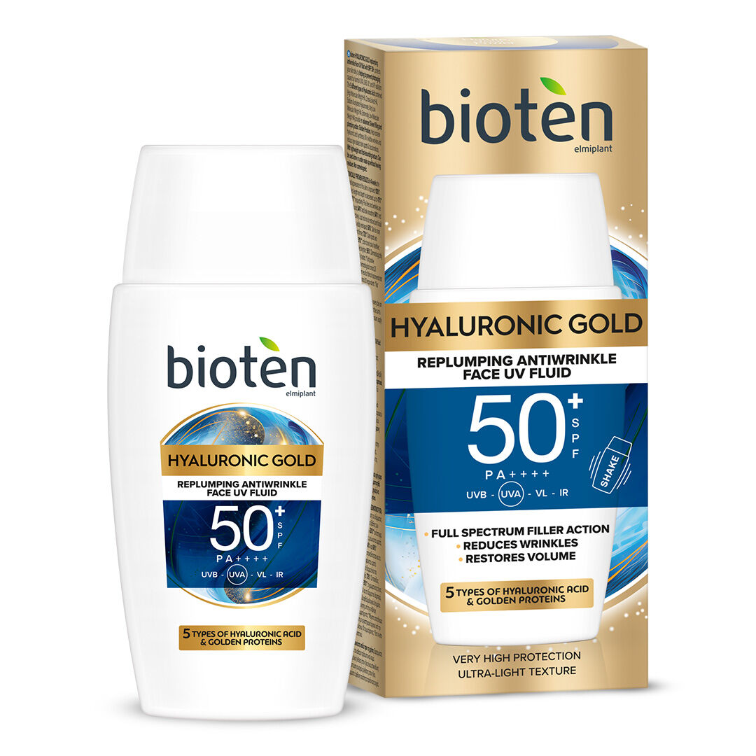 BIOTEN  Fluído UV Hyaluronic Gold spf50+ - 50ml