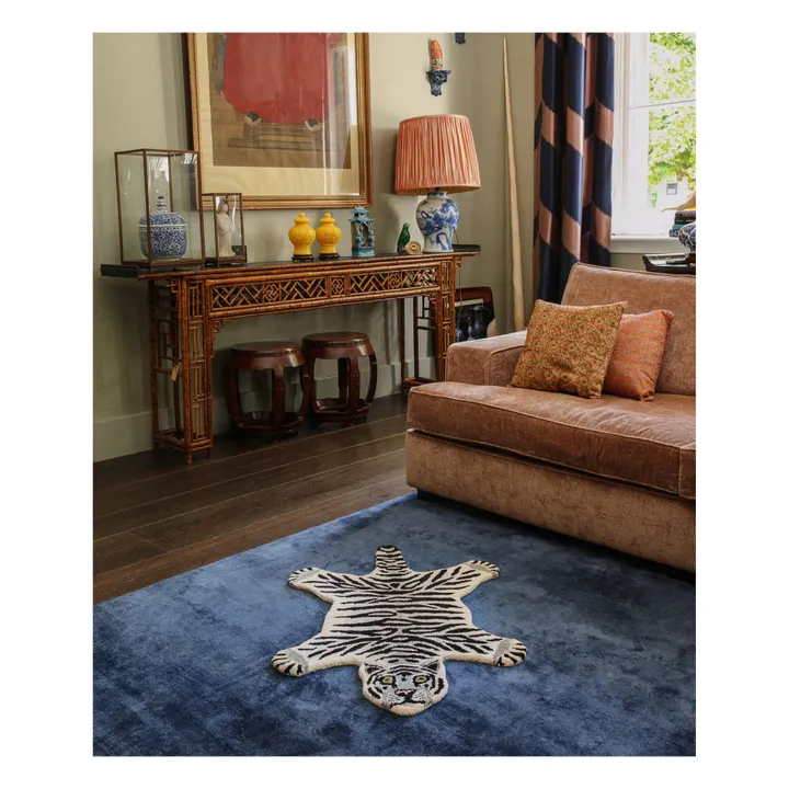 Doing Goods Tapis Tigre des neiges en laine | Ecru
