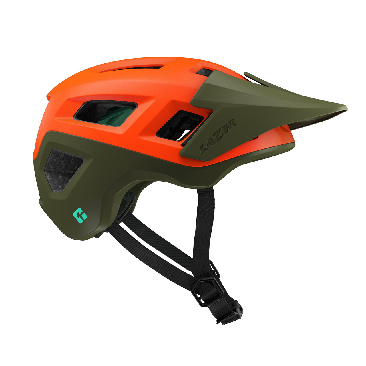 Lazer Coyote Kineticore Orange/Grøn