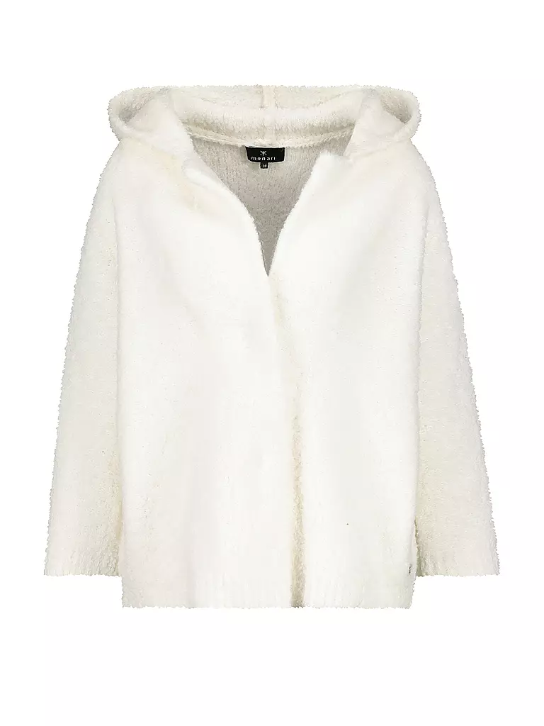 MONARI Strickjacke in Felloptik creme