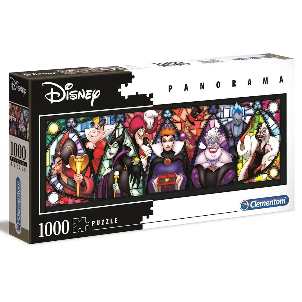 DISNEY VILAINS - PUZZLE PANORAMA 1000 PIECES