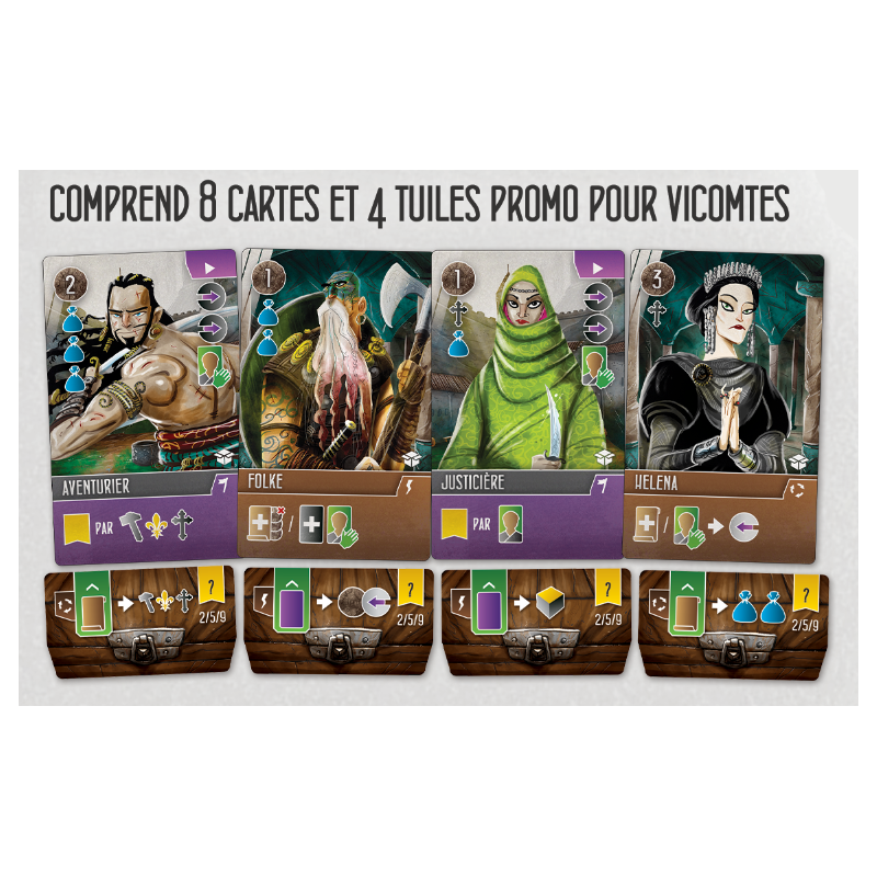 Vicomtes du royaume de l'Ouest - Big box