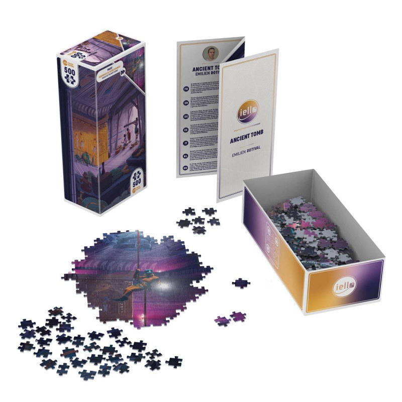 Puzzle Twist - 500 pièces - Ancient Tomb