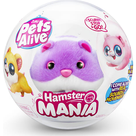 Pets Alive Hamstermania hamsterkæledyr - assorteret