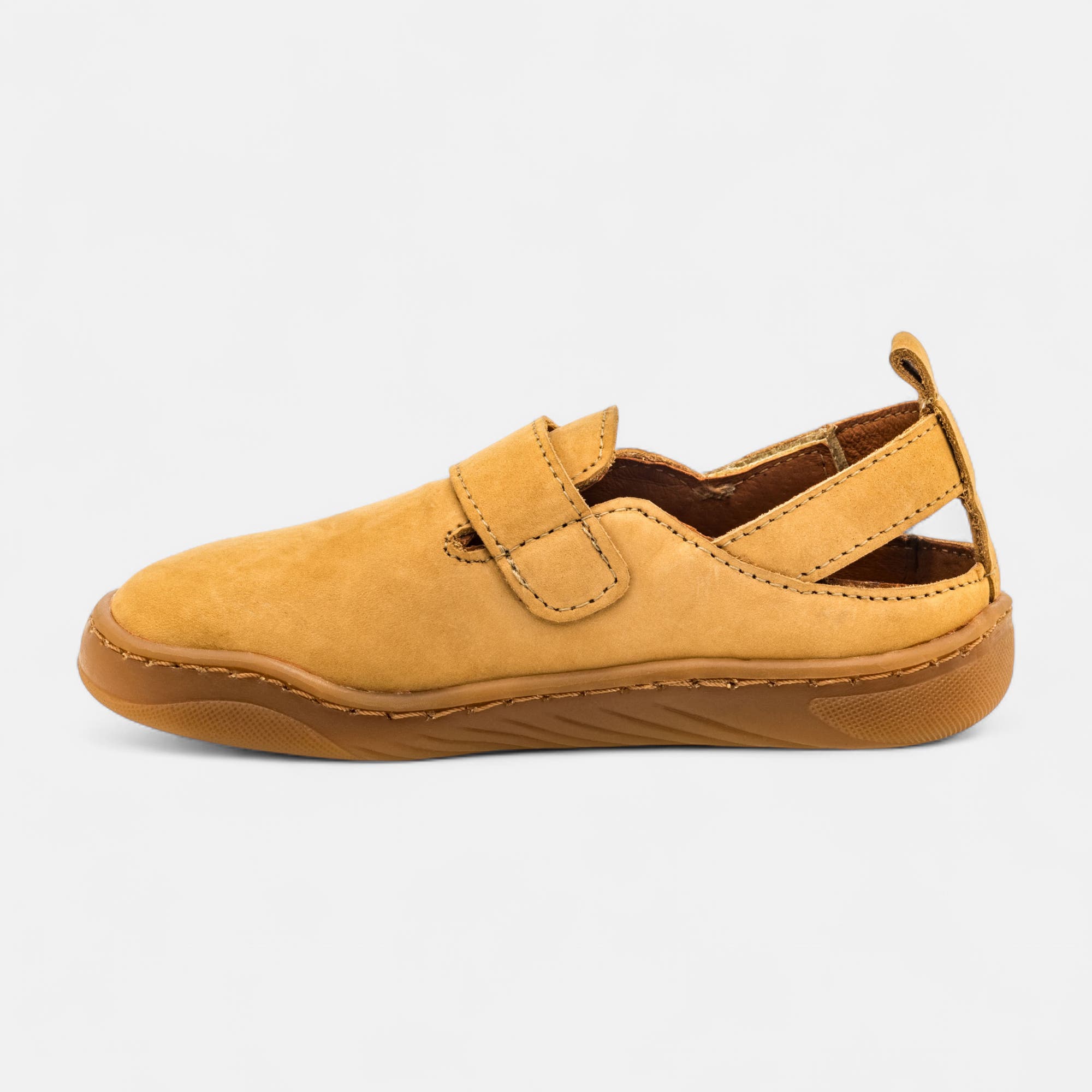 Mocassins Garçon en cuir cognac