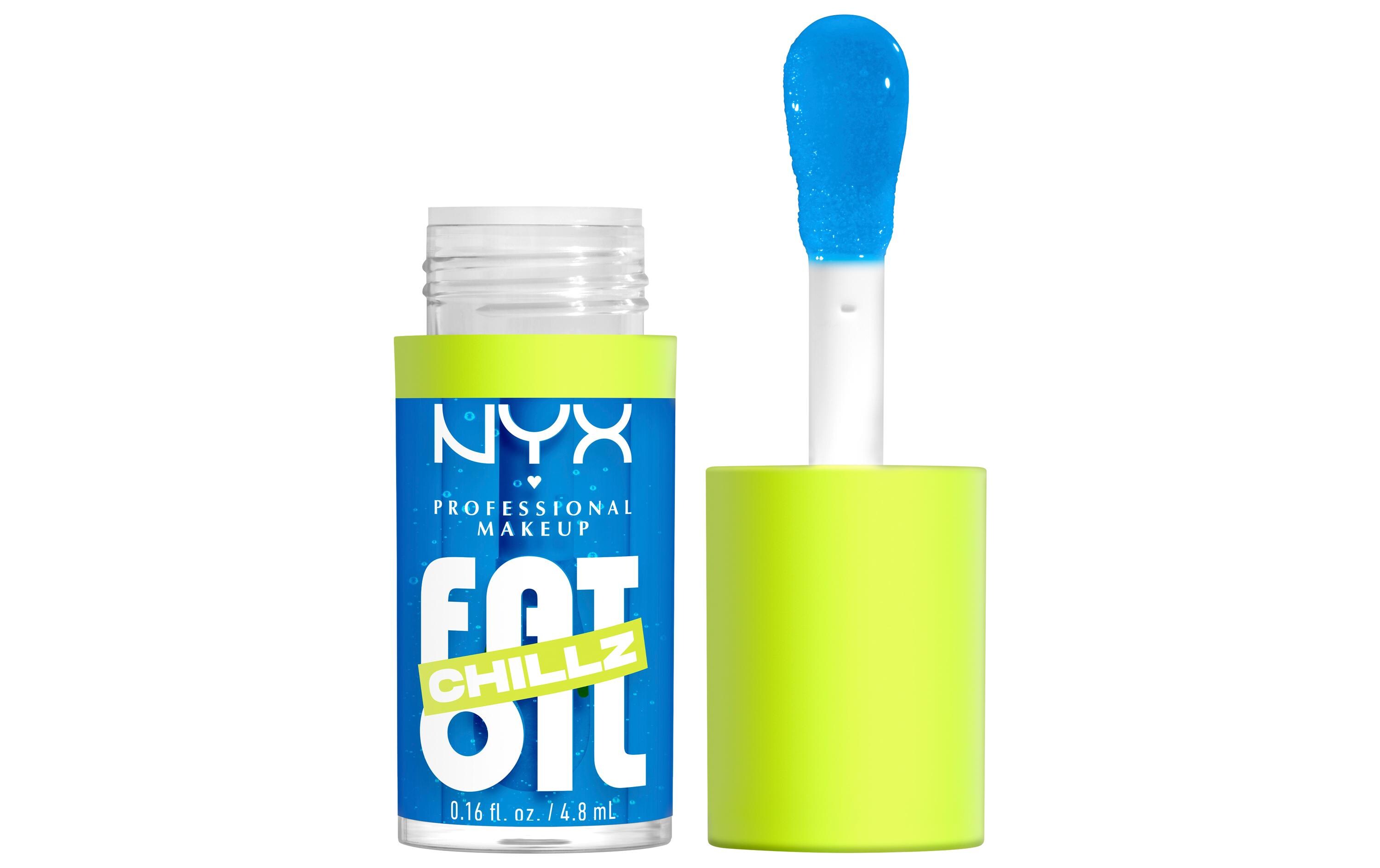 Lip Gloss Fat Oil Chillz Polar PeppermintVeganer Lip Gloss für 12 Stunden volle und gepflegte Lippen