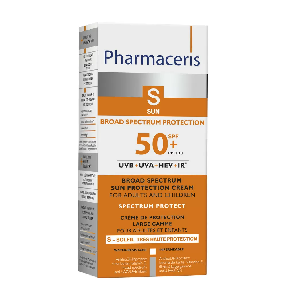 Pharmaceris S Spectrum Protect solcreme SPF 50  - 50 ml.