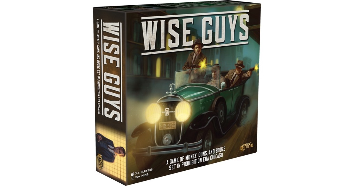 AsmodeeWise Guys Kaartspel  (Engels, 3 - 4 spelers, 90 minuten, vanaf 14 jaar)