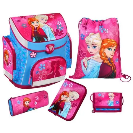 Scooli Schulranzenset Campus Plus Disney Frozen 5-teilig