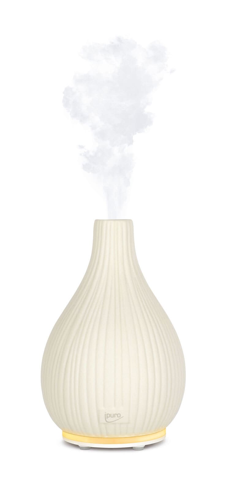 ipuro elektrischer ´Raumduft-Diffuser Vase AIR SONIC weiß