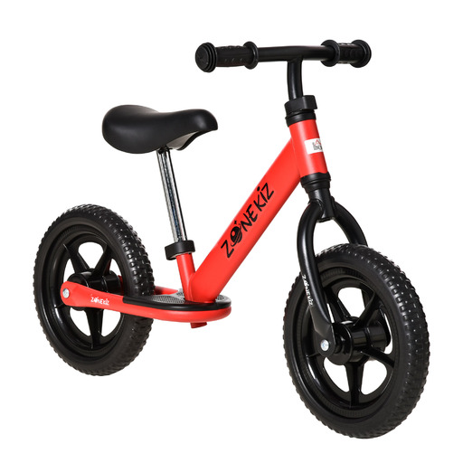 Bicicleta de equilíbrio ajustável Homcom +3 anos