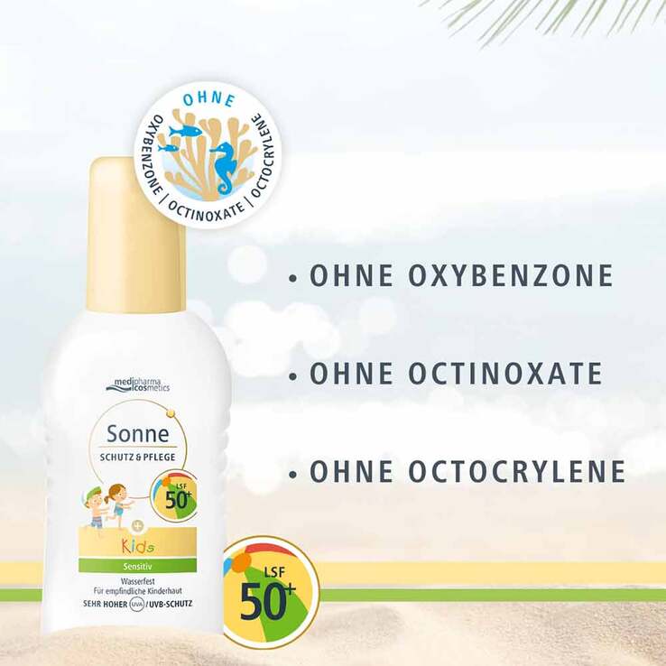 Sonne Schutz & Pflege Spray Kids LSF 50 + , 200 ml