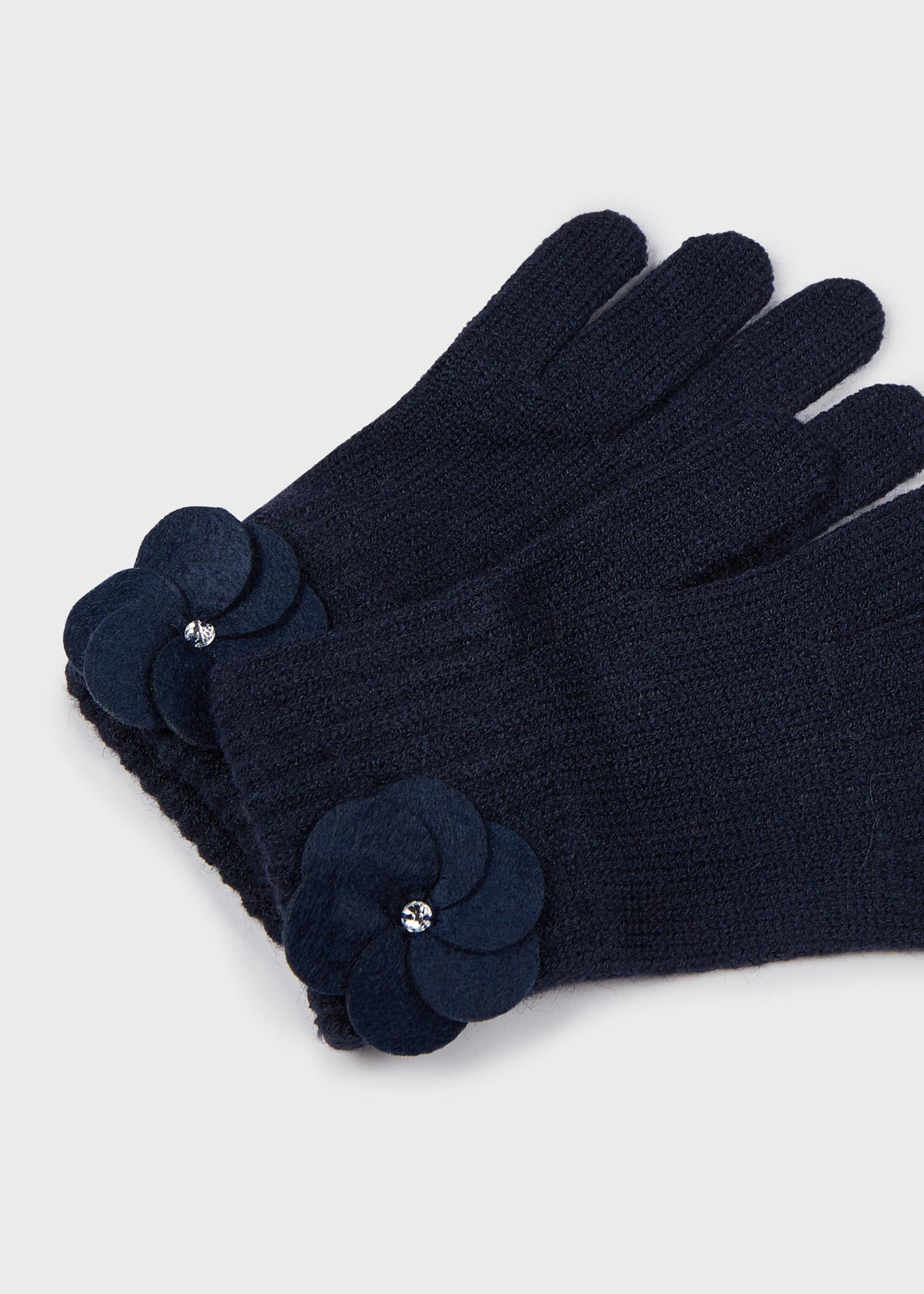 Conjunto de tricô de 3 peças para meninas