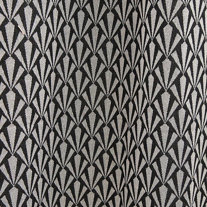 Rideau Koki GoodHome l.140 x H.260 cm noir