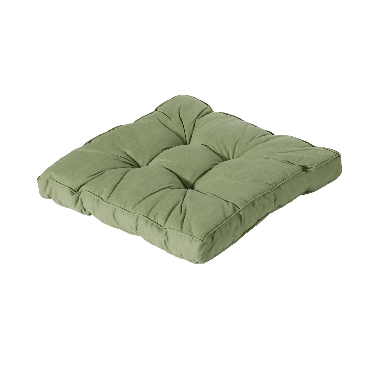 Madison Basic green Zitkussen - Set van 2