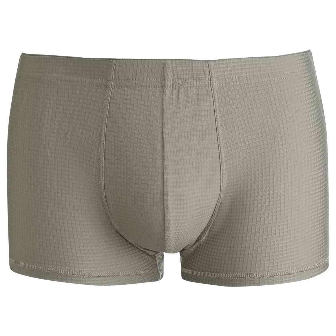 VanVaan Herren Mikrofasershorts mit zarten Karos oliv