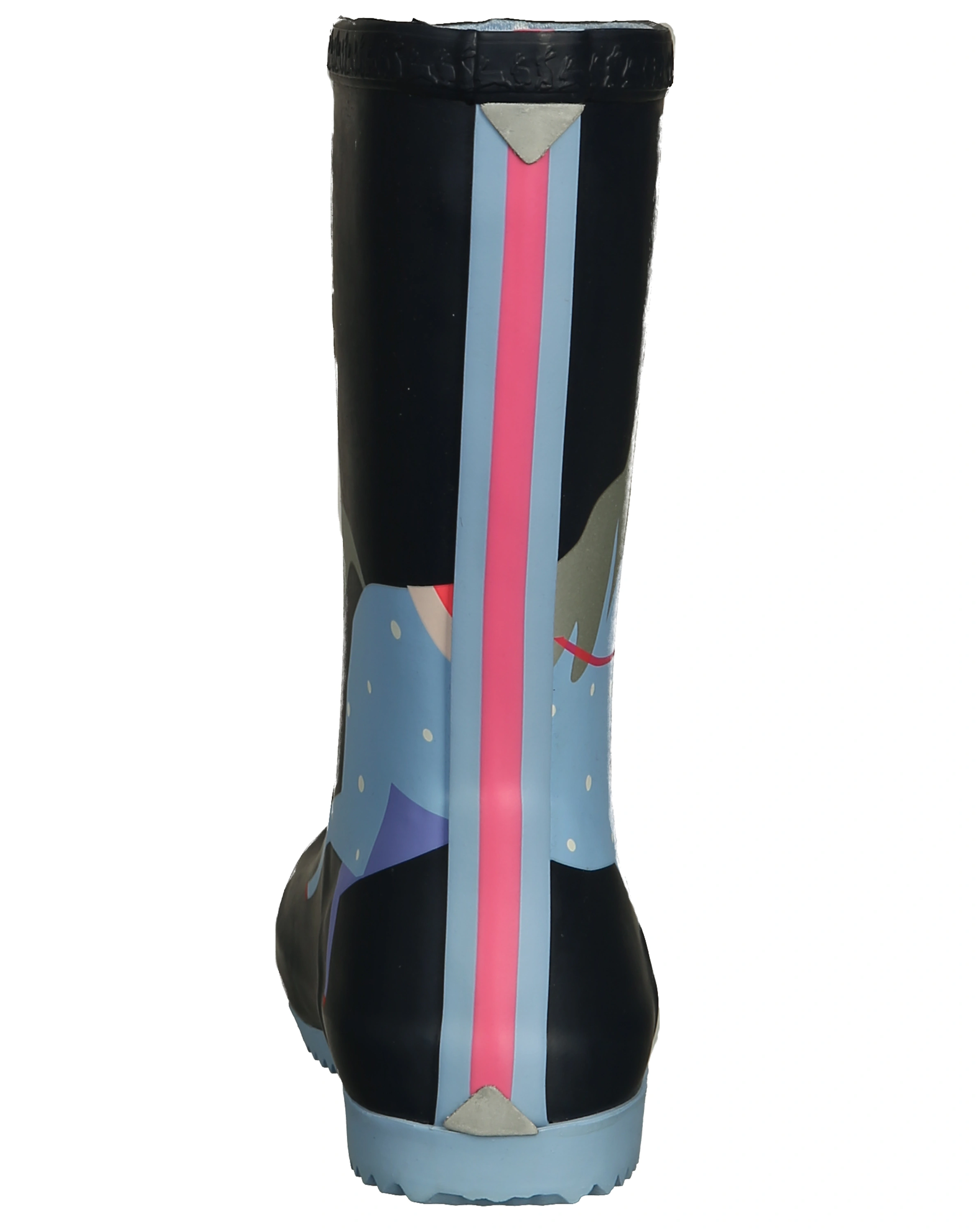 Gummistiefel JNR ROLL UP - HORSE in navy