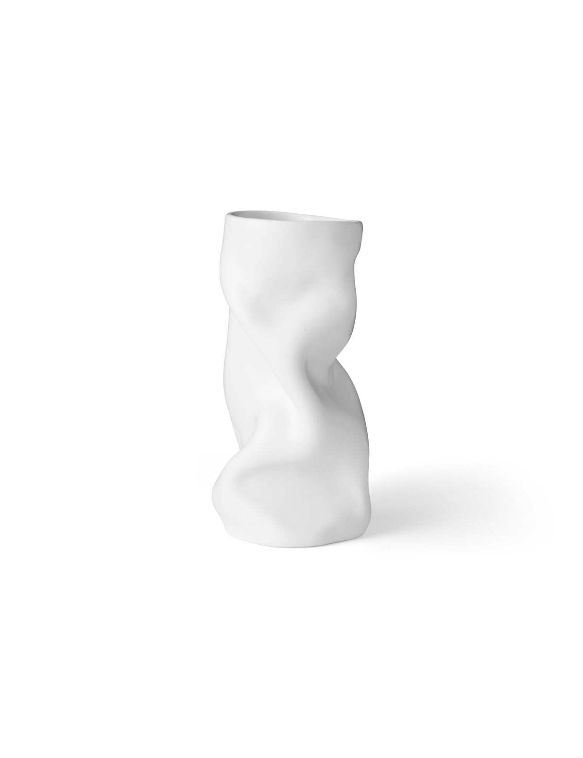 Audo Copenhagen  Collapse vase, hvid - H30