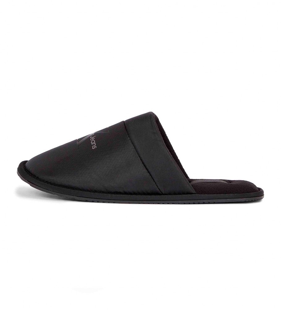 Pantufas Calvin Klein Jeans para Hotel, Superfícies pretas