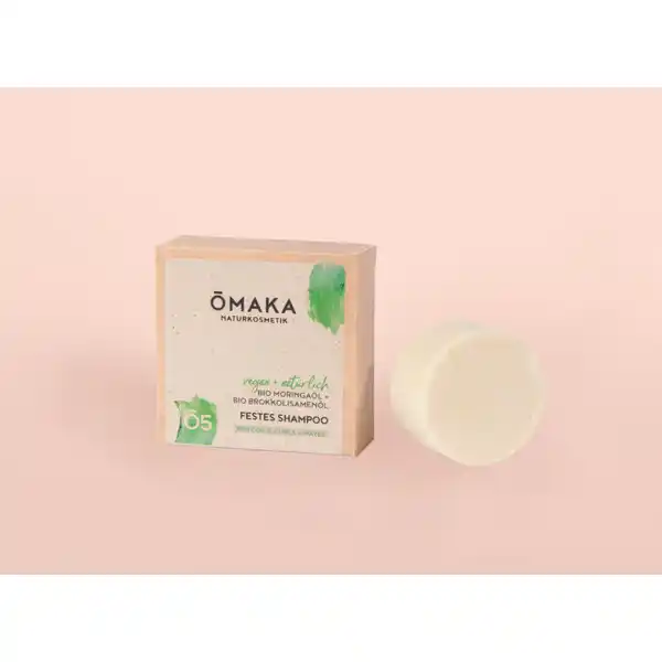 Festes Shampoo BIO Moringaöl & BIO Brokkolisamenöl