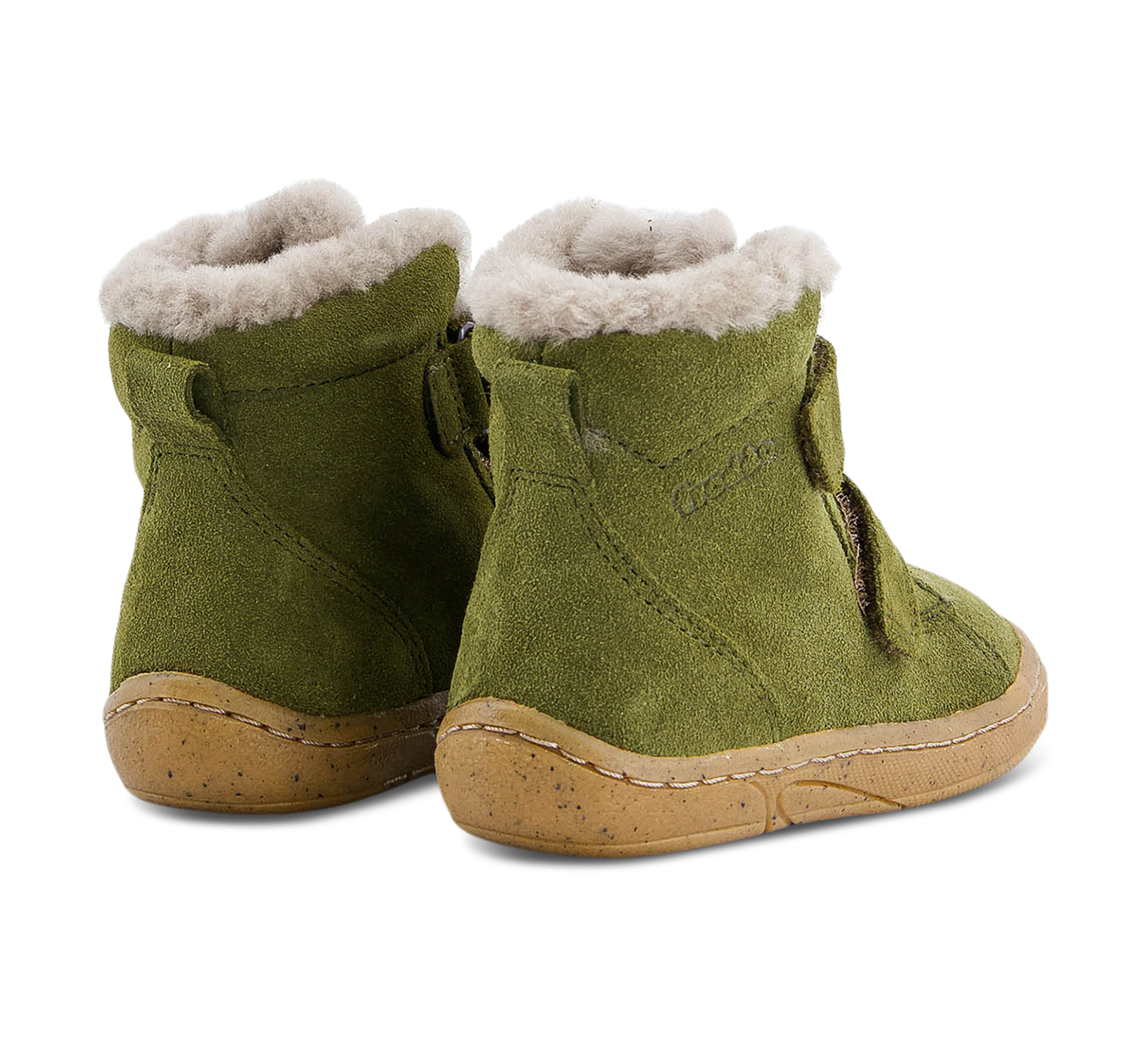 Froddo Minni Suede Velcro - Winterschuhe grün