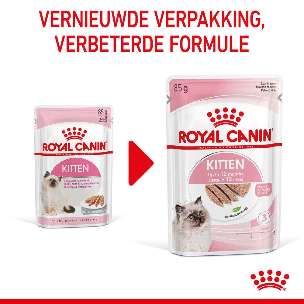 Royal Canin Kitten Loaf - Kattenvoer - 1.02 Kilogram