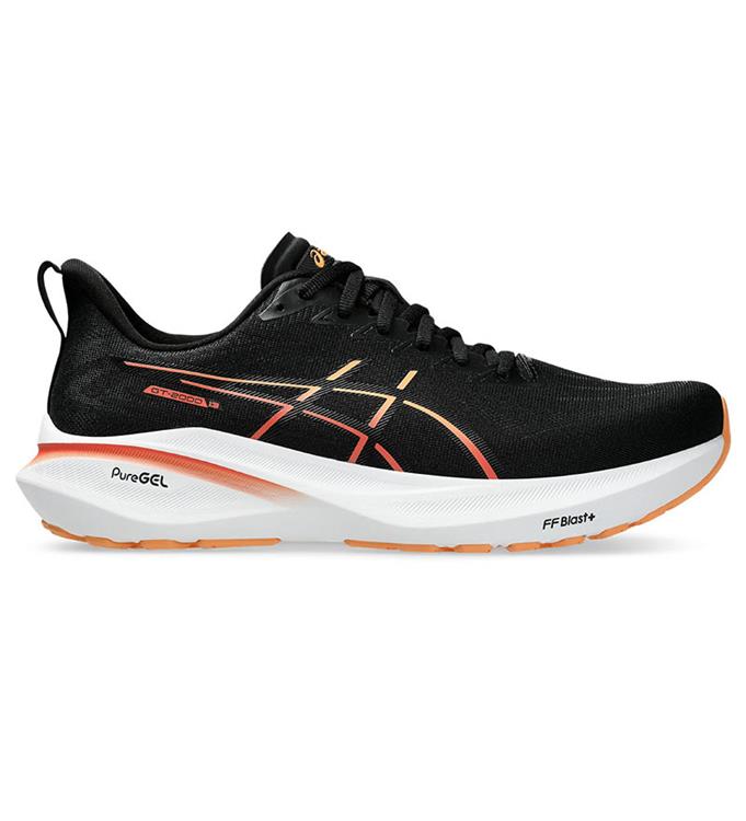 ASICS GT-2000 13 1011B861 BLACK-FADED-ORANGE