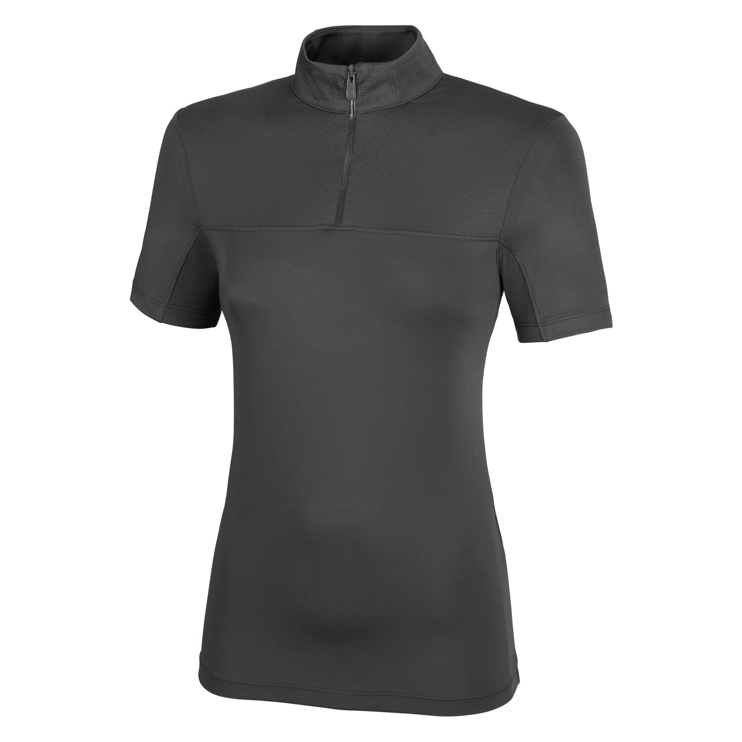 PIKEUR Sports Funktions-Lasercut-Shirt - dark olive
