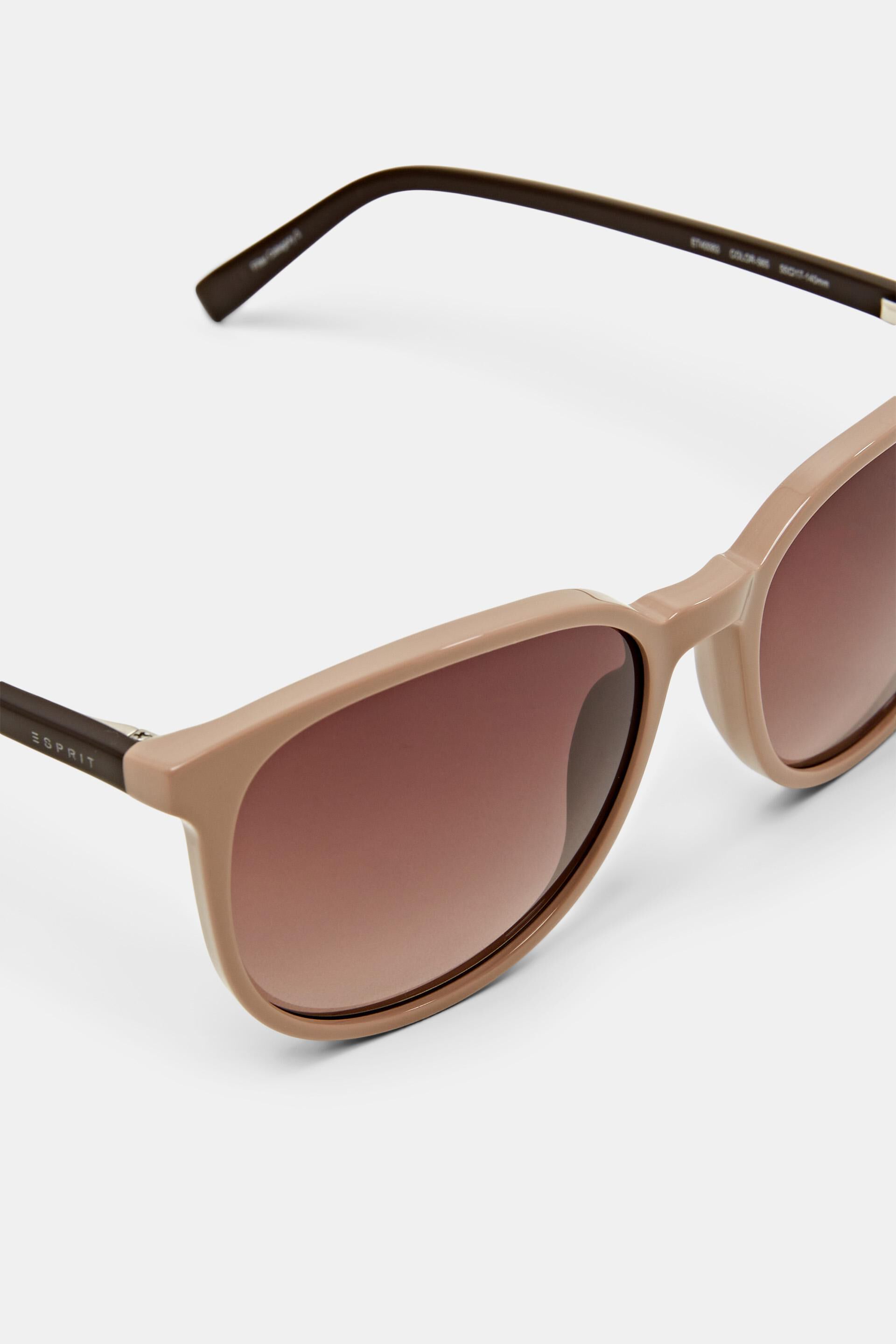 Lunettes de soleil à monture colorée