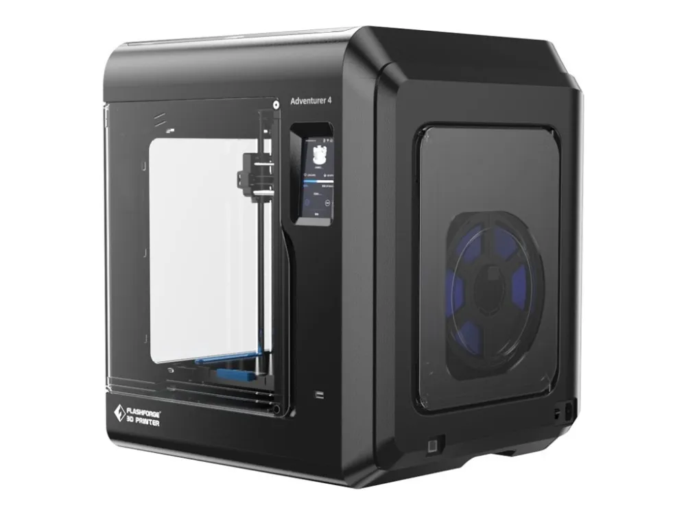 Flashforge Adventurer4 - 3D printer - FFF - byggestørrelse op til 250 x 220 x 200 mm - lag: 0.1 mm - USB vært, Wi-Fi, LAN