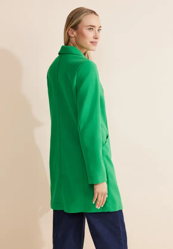 Cosy Übergangsmantel - arty green