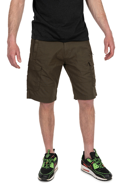 Fox Collection LW Cargo Shorts Green & Black Visbroek