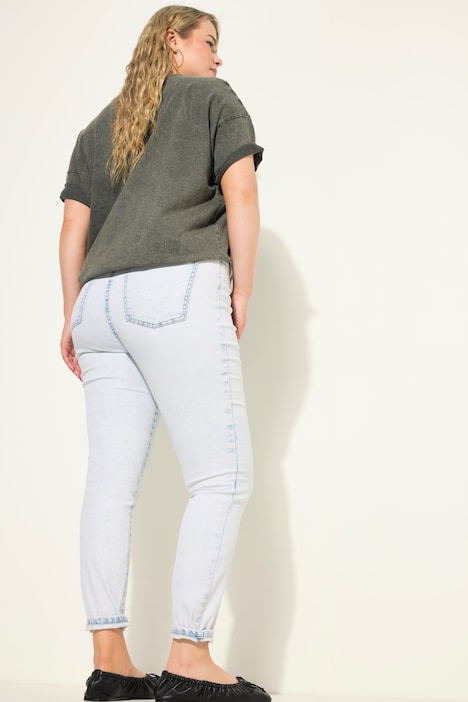 Skinny Jeans, bleached Denim, 5-Pocket