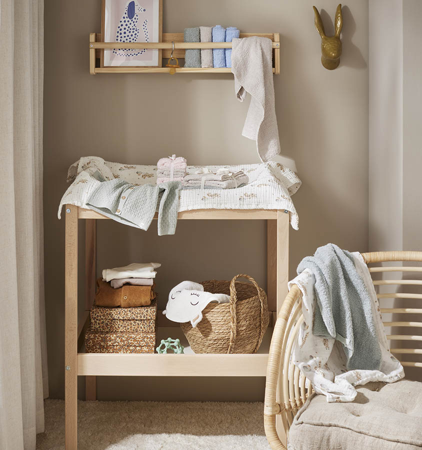 Niko øko stellehåndkle 50x70 2pk beige