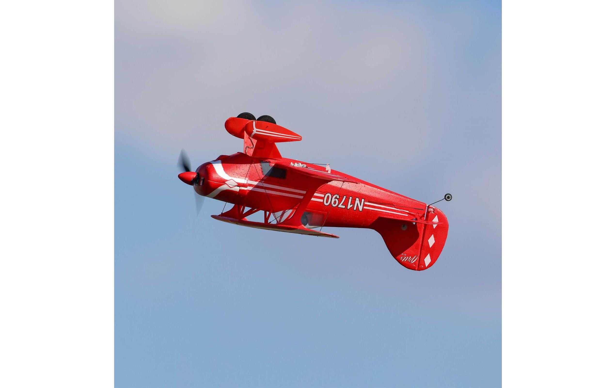 Doppeldecker UMX Pitts S-1S mit AS3X & SAFE Select BNF Basic<br>Massstabsgetreuer Nachbau des legendären Kunstflugzeugs