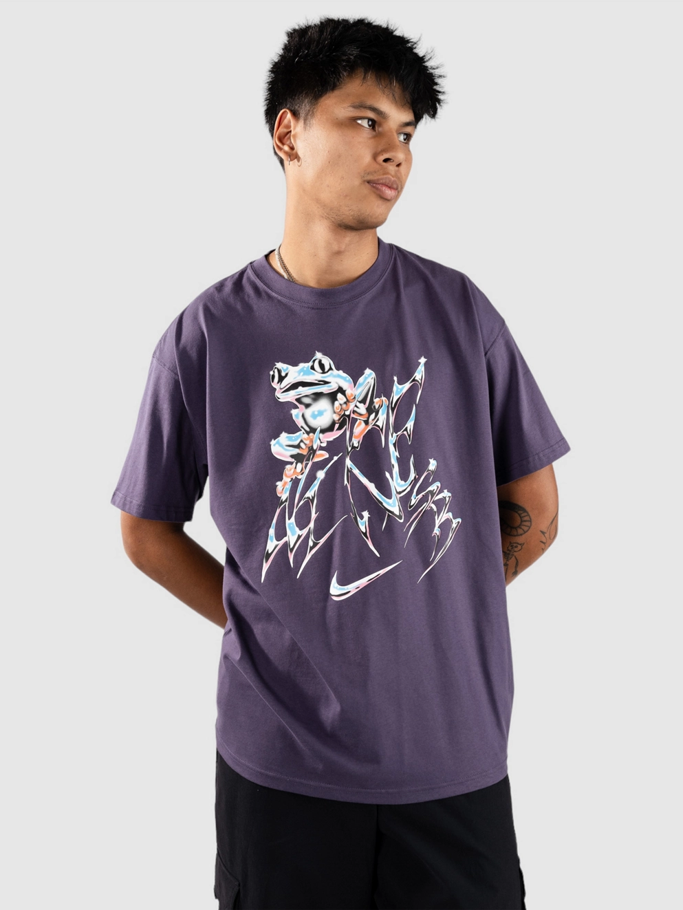 Nike Sb M90 Lazy Gawd T-Shirt dark raisin