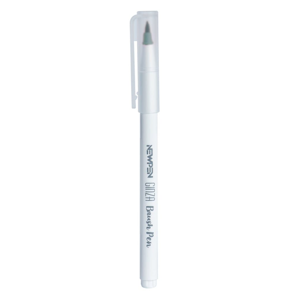 Marcador Ginza Pro Brush Pen Cinza Newpen