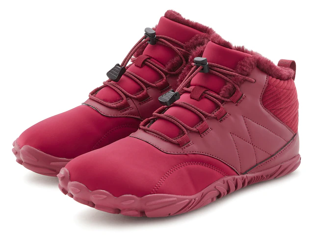 Vivance Stiefelette »Freizeitschuh, Halbschuh, Sneaker«  zum Reinschlüpfen mit elastischen Schnürbändern VEGAN