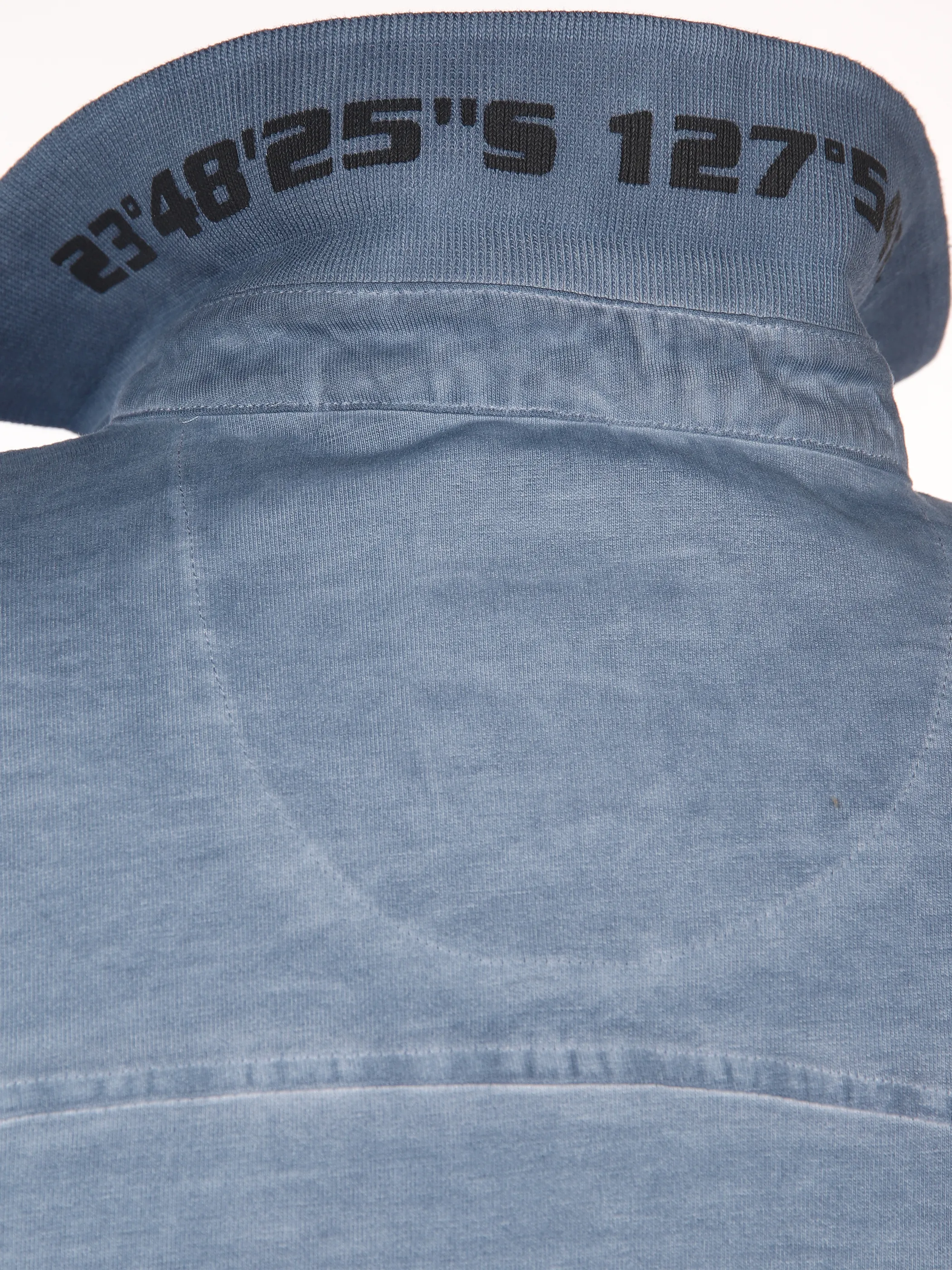 Herren Poloshirt im Used Look