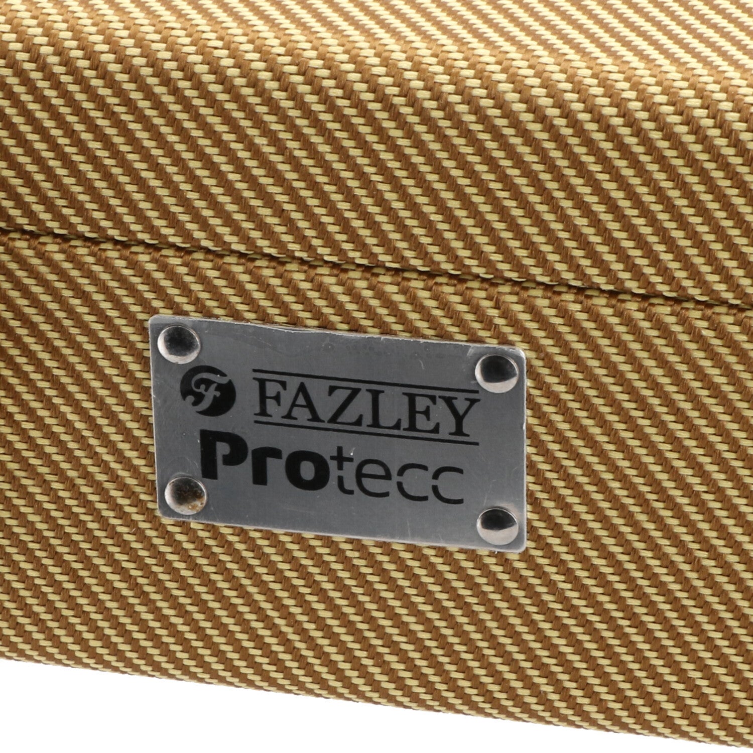 Fazley Protecc PBTW universele houten koffer voor elektrische basgitaar Tweed