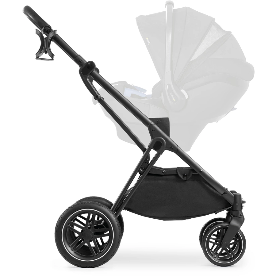 hauck Kinderwagen Vision X Set Black Melange Beige