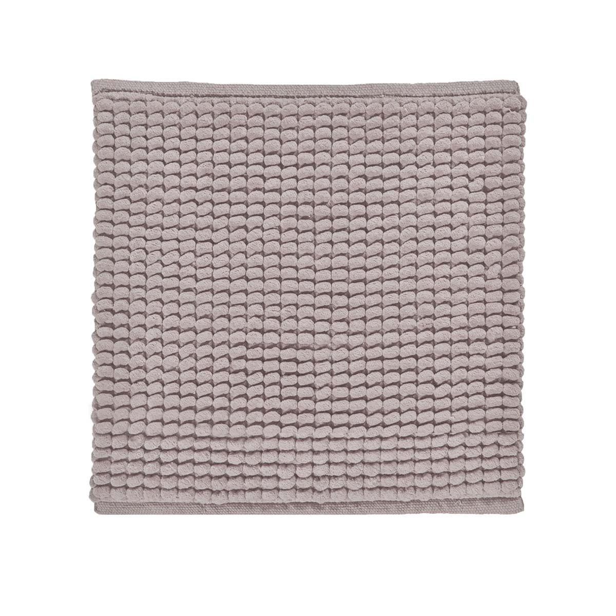 Axel Badmat Nude | 60 x 60 cm | Bruin | Roze | Katoen | Polyester