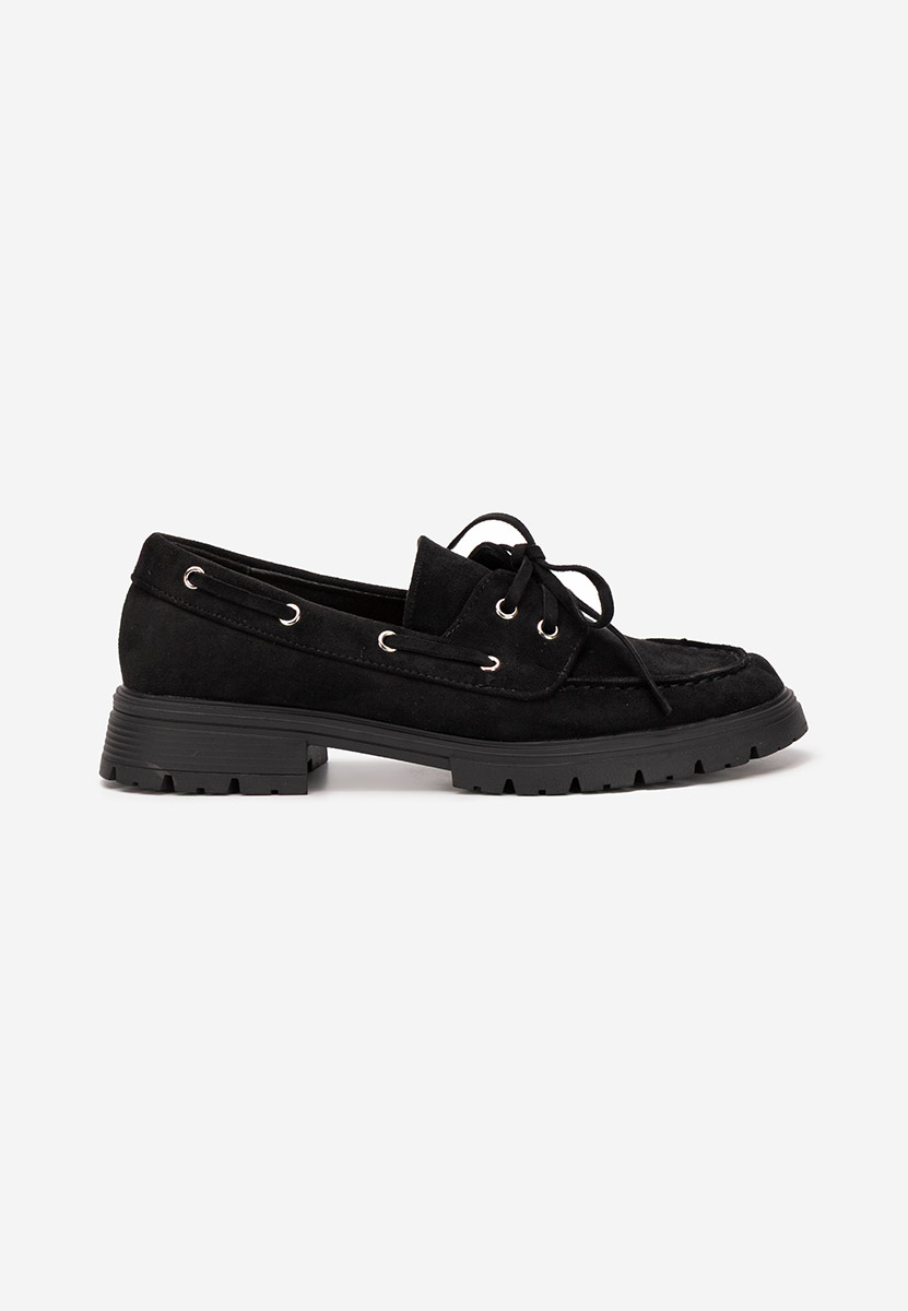 Chaussures casual femme noirs Valoria