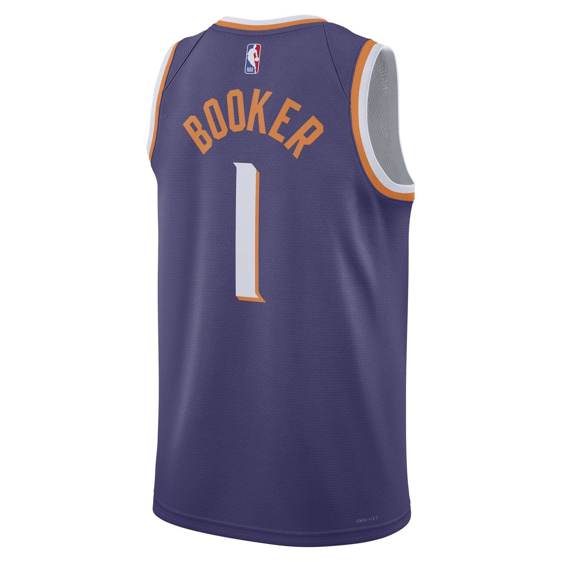 Nike| Herren Basketballtrikot NBA PHOENIX SUNS DEVIN BOOKER SWINGMAN JERSEY ICON