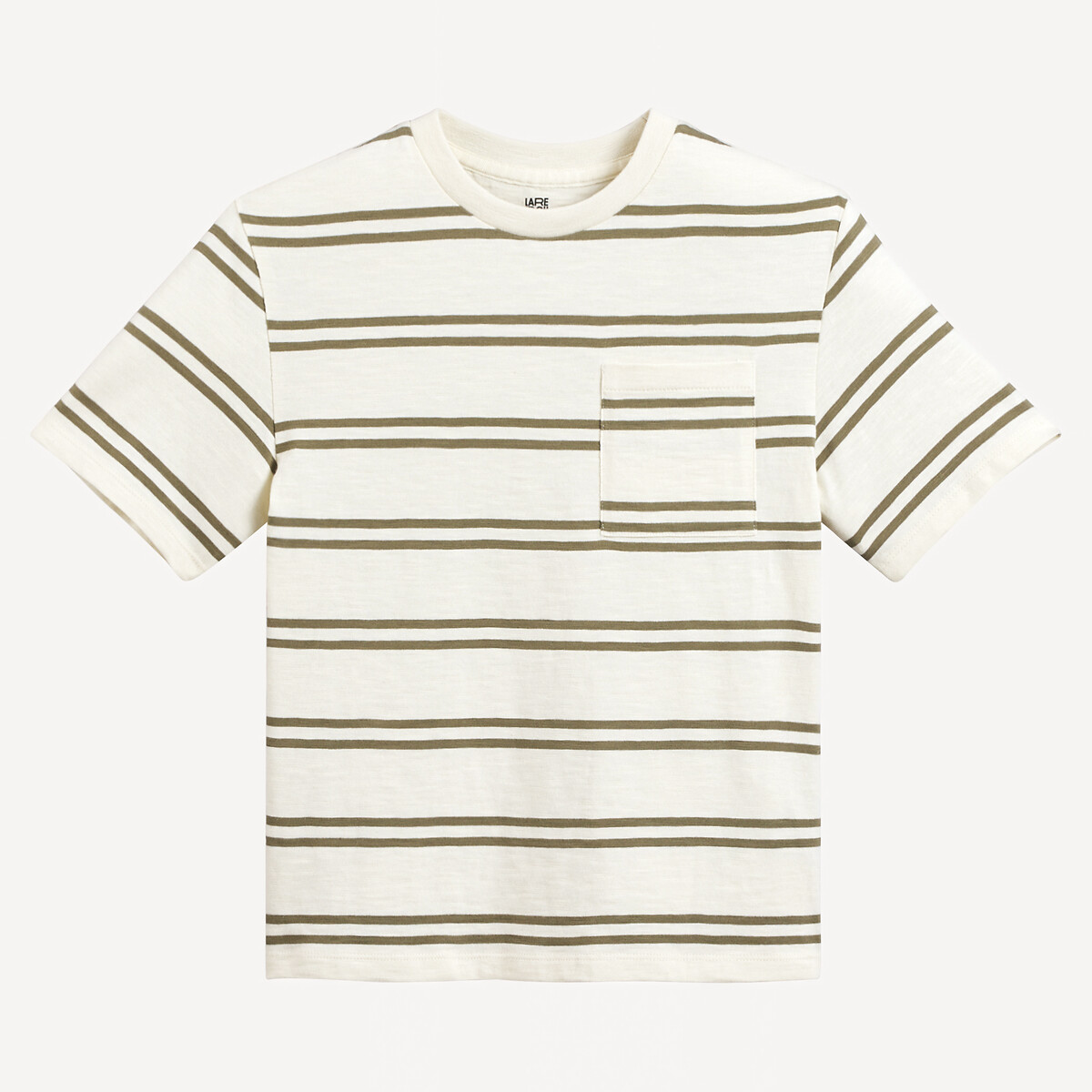 COLEÇÃO LA REDOUTE<br>Camiseta listrada de manga curta