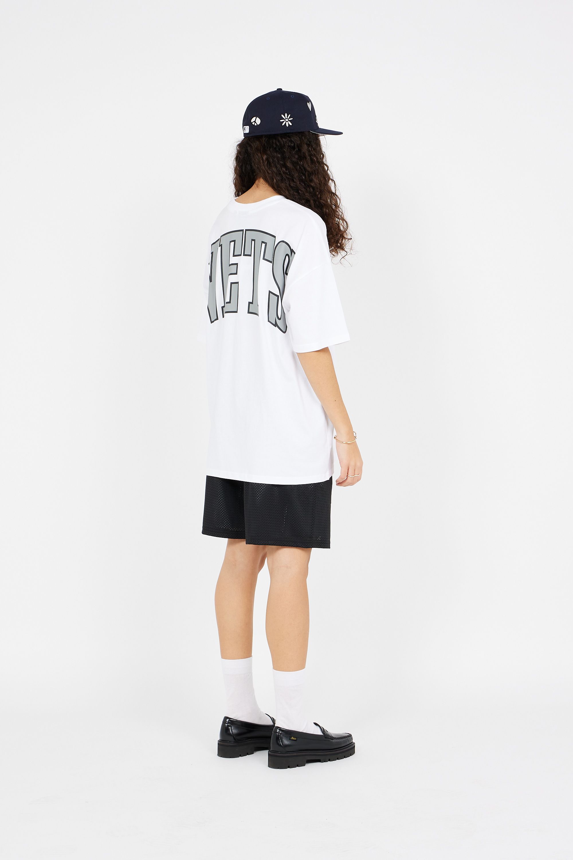 NEW ERA T-shirt NBA INFILL LOGO O Blanc